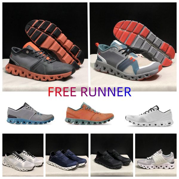 CloudMonster Run Shoe for Men Scarpe x1 x3 x5 maschile Designer Sneakers in lega Pink White Storm Green Aloe Ash Rust Red Red Fashion Cloudswift Sneaker da esterno