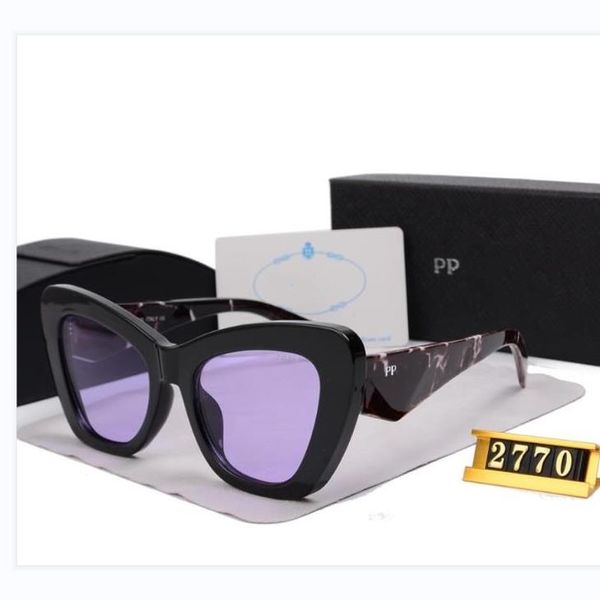 PP -Qualität Sonnenbrille High Womans Mode -Männer Sonnenbrillen UV -Schutz Männer Designer Brille Gradient Lesen Lesen Sie eine bessere Klassenkameraden Woche 2770 Sunny Augus