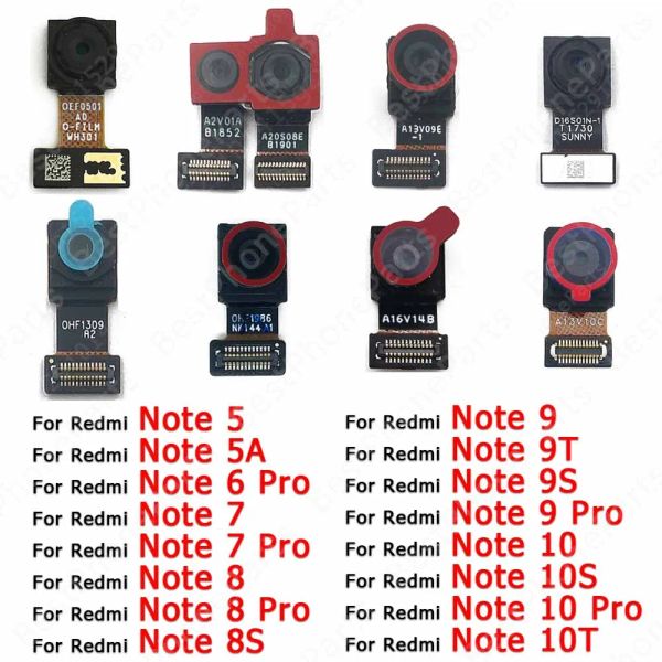 Frontkamera für Xiaomi Redmi Note 7 8 8 9 9s 9t 10 11 Pro 10s 5 5a 6 Selfie -Kamera -Modul Frontal kleine Ersatzteile