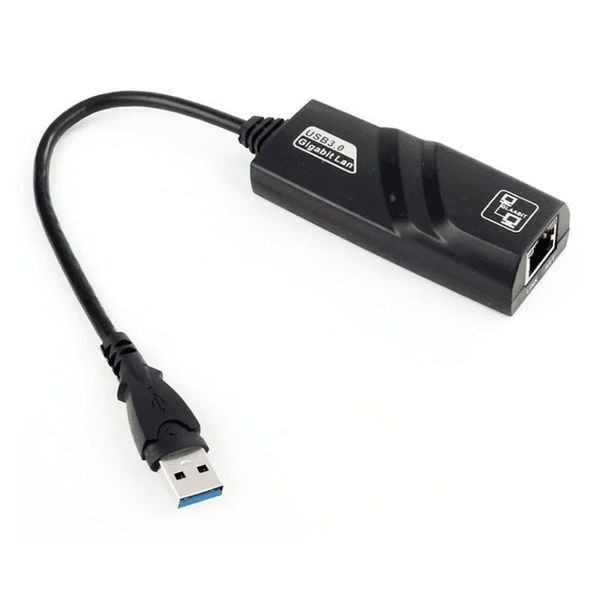 Wired USB 3.0 para Gigabit Ethernet RJ45 LAN (10/100/1000) Adaptador de rede MBPS Card de rede Ethernet para atacadistas de PC
