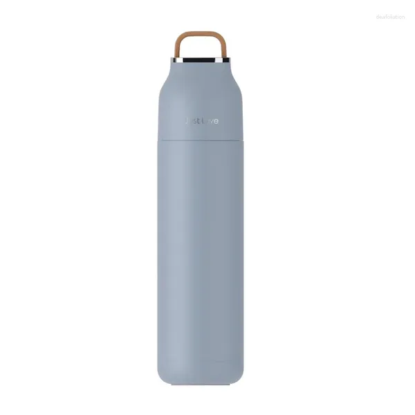 Bottiglie d'acqua 500 ml 304 in acciaio inossidabile bottiglia sportiva in stile americano con bocche di alpinismo a doppio strato a doppio strato coppa isolata