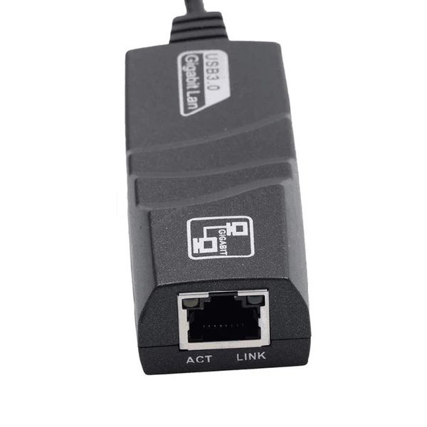 2024 USB 3.0 com gigabit Ethernet RJ45 LAN (10/100/1000) Adaptador de rede MBPS Card de rede Ethernet para PC Wholesales para USB 3.0