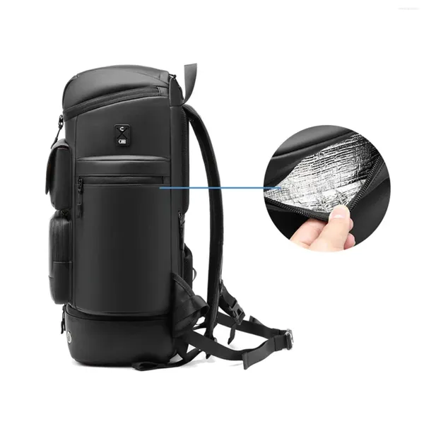 Backpack Travel Laptop Backpackv resistente a água Faixa de 15 polegadas de 15 polegadas de lazer portátil de grande capacidade para adulto