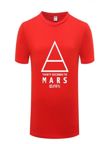 Magliette men039s 30 trenta secondi a Mars 30stm rock rap da uomo maglietta da uomo 2021 manica corta o collo cotone casual tshir7294784