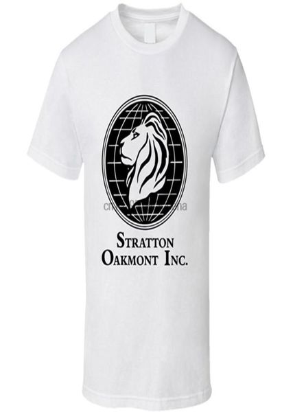 MEN039S T -Shirts Cotton Sportswear Stratton Oakmont Wolf Wall Street Stock Trader Financial Movie Shirt8046552