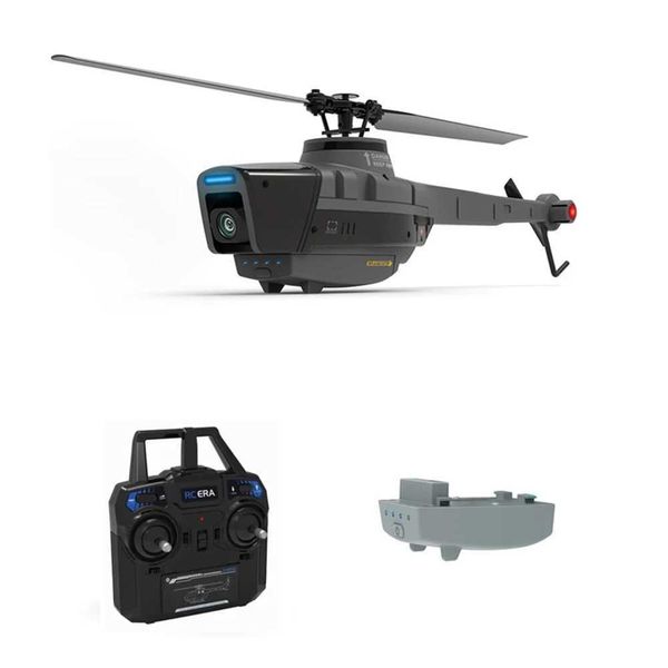Самолетный мод C127 2.4G RC Helicopter 4 пропеллеры 720p камера 6-осевой электронный гироскоп высокий давление воздуха в зависимости от C127 C186 RC Drone S2452089