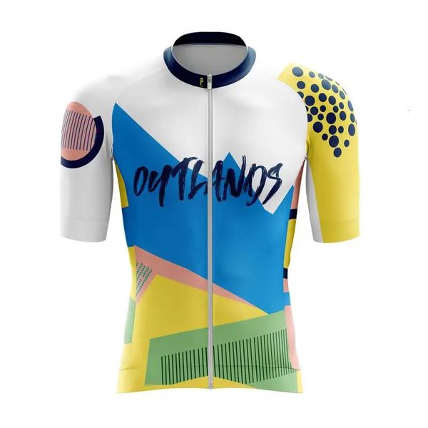 Radsporttrikot Aero Summer Bike Tops Männer Ciclismo MAILLOT Fahrrad Hemden Fitnesskleid Pro Team Kleidung Hombre Cycle Gear 240520