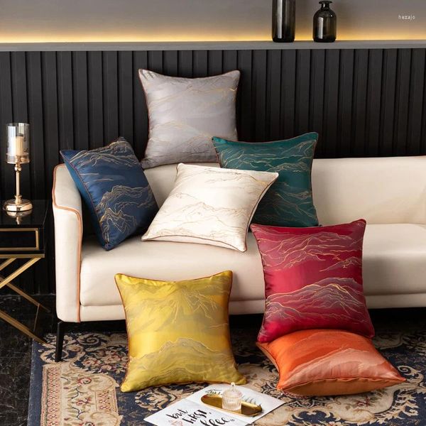Cuscino a 1 pezzo Luxury decorativo moderno copri jacquard custodia per la camera da letto divano divano senza inserto