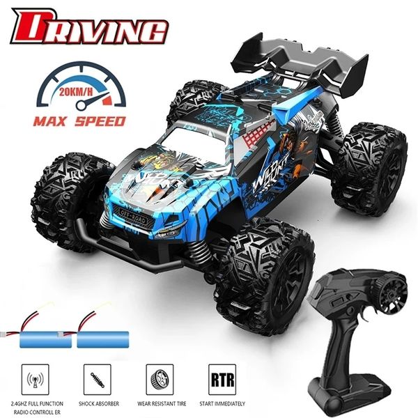 RC Drift Car Power Motor 24G camion Shock indipendente Assorbitore anticrash Vehical Adults Kid Toy Remote Control 240514