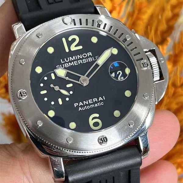 Designer de luxo Paneraii Wristwatches Assista a Hailu Mino Pam 00024 Mecânicos automáticos de 44 mm