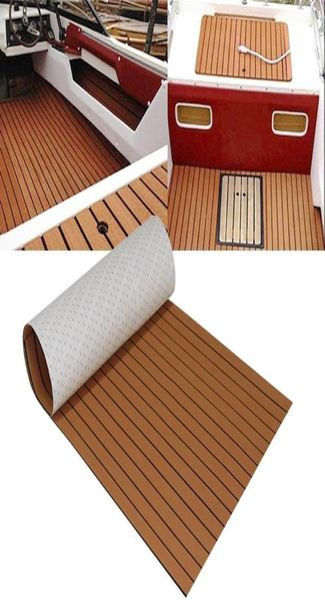 Decking Eva Foam Marine Flooring Boat Selbstkleber Teakblatt Holzbodenpolster Teppich für Yachtzubehör Pool 2573284