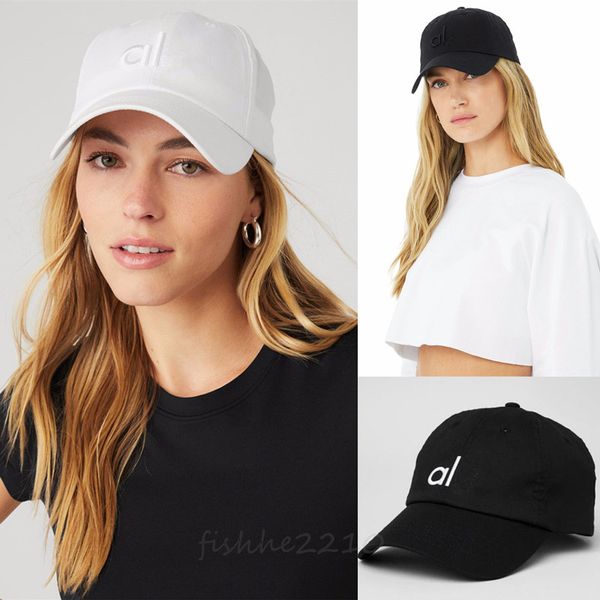 Designer Cap Ball Cap Yoga Baseball Hut Sommer Frauen Kopf Surround -Show Gesicht kleine farbenfrohe Sonnenvisor -Hüte tragen Entenzungenkappen für Reise A001