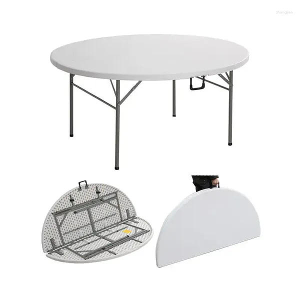 Лагерь мебель APT015 Оптовая высококачественная портативная складка за пределами кемпинга -пикника на открытом воздухе круглый пластиковый стол
