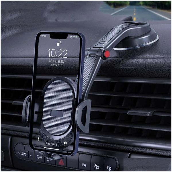 Altri accessori per interni Suggertista Porta del telefono per auto a 360 gradi Dashboard Cellula Mobile Cell Fantet per SmartP DH41Q da 4,0-6 pollici