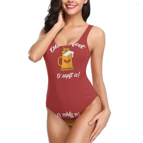 Costumi da bagno femminile oktoberfest monaco di bikinis esotico da bagno costume da bagno a bassa vita elastico abitatore da bagno hawaii m3