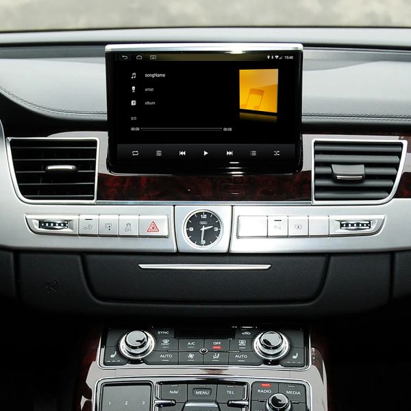 Автомобильное радио Android для Audi A8 2011-2017 Auto Audio GPS Navigation Multimedia Player IPS Экран 4G Head Bind CarPlay DSP