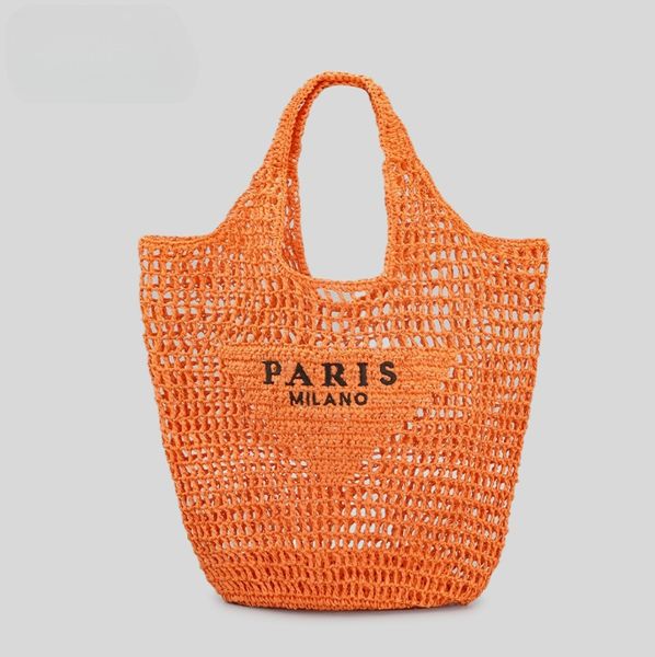 Tote Designer Beach Hollow Häkelnetzbeutel Papier Seilbeutel Baumwollseilbeutel Umschlag gewebter Mode Bühne