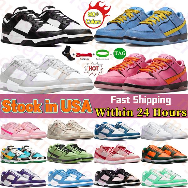 Scarpe da corsa designer USA CORSOGNA SNCE SNEAKER BIGHI PANDA NERA BLIANCA MAGRAMENTO LOCALE GREEN GREEN GLOW PARLA PARLA ATTIVO FUCHSIA NELLE USA DONNE SPORT SPORT OUTDOOR GAI GAI