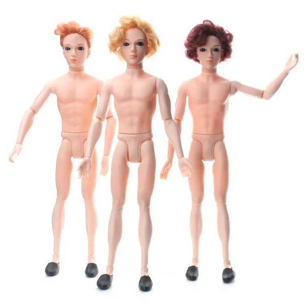 Bonecas de bonecas masculinas bonecas de boneca de nude 30cm 14/11 MOBILIONO MACHONION BRIAÇÃO DONACIONAL COLO PRIRNCE NUS