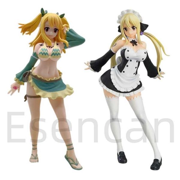 Action Toy Figuren Fairy Heck Finale Serie Lucy Up Parade Heartfilia Jungfrau Figur PVC Anime Model Doll Sammlung Modell Spielzeug Weihnachtsgeschenke T240521