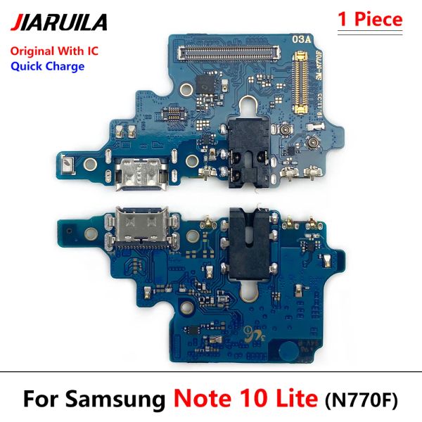 USB -зарядное зарядное разъемы зарядное кабель для зарядного кабеля для Samsung Note 10 Plus Lite N770F N970F N976B