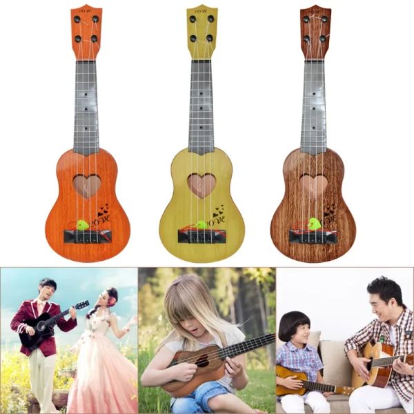 PXPF Kids Gitarre Musical Toy, Sopran -Ukulele für Kinder, Anfängergitarre Ukelele -Instrument für Ukalalee -Starter