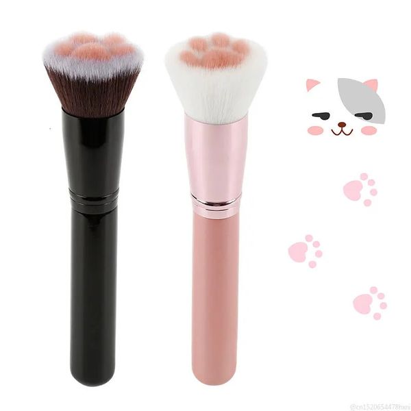 Dropship Cat Claw Form Make -up Pinsel Cute Pulver Pinsel Kosmetik Foundation Blushadow Concealer Beauty Tool 240523