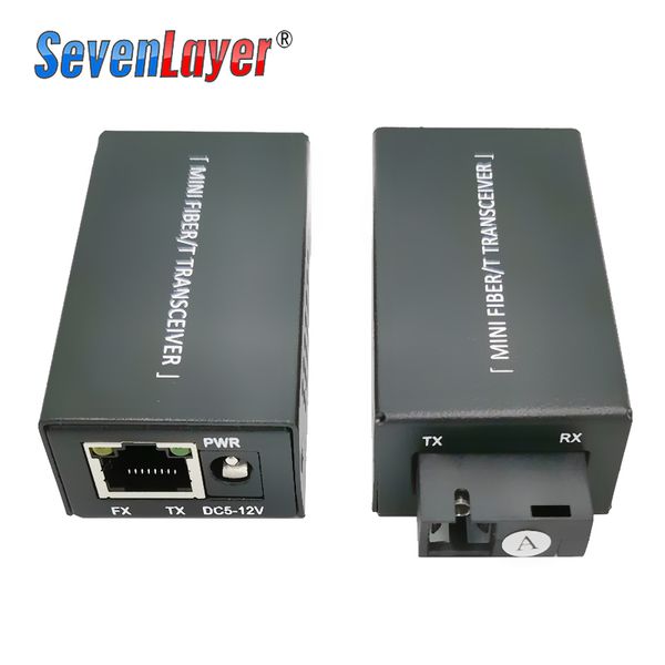 Mini -Medienkonverter 1 Portfaser 1 RJ45 Fibre Switch 1G1E Gigabit Optical Fibre Ethernet Switch für IP -Kamera -PCBA -Karte