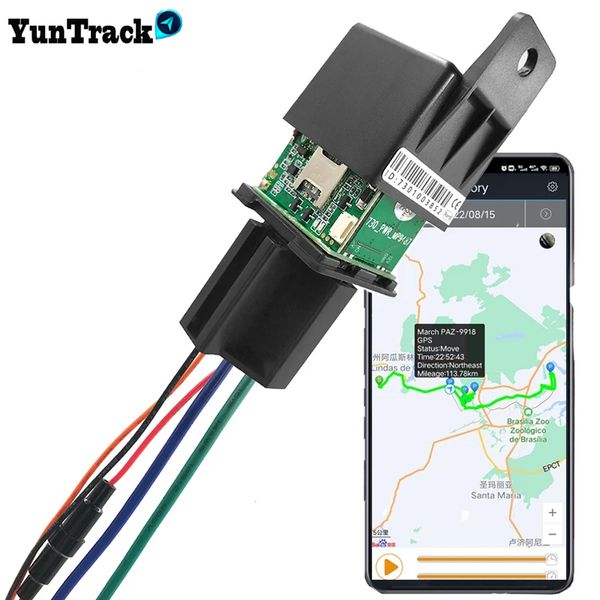 Реле мотоциклера реле GPS Tracker Hide Device Отрежьте нефтяное буксируемое состояние тревоги ACC.