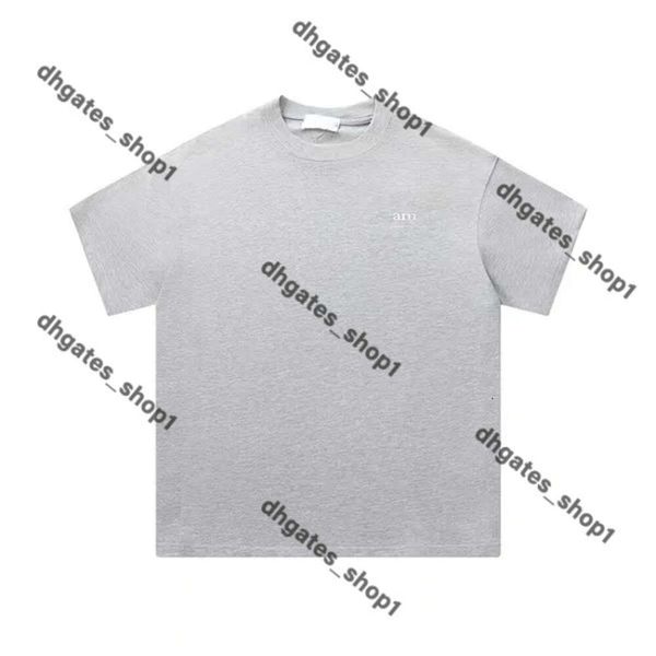 Дизайнерская пара футболка с коротким рукавом Amis Mens Женские дизайнеры T Рубашки мода печать с коротким рукавом высококачественный мужская футболка Polo Chothes Оптовая рубашка Amis 952