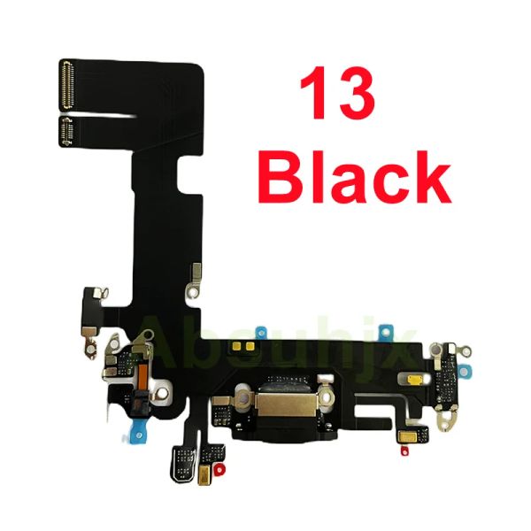 Absuhjx 1pcs Connettore di porta caricabatterie USB Dock Carica cavo Flex per iPhone 11 12 Pro 12Pro Max 13 Mini 14 Plus Parte di sostituzione