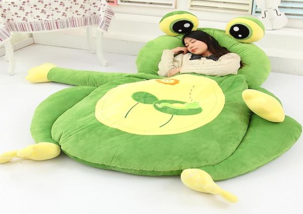 Высококачественный 5 -стильный мультфильм -мультфильм лягушка лягушка Beanbag мягкий плюшевый диван -диван -диван ковер Tatami 2 размеры Tatami3582389