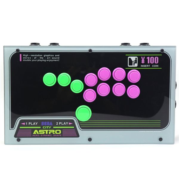 Все кнопки Hitbox Style Arcade Game Console Console Joystick Fight Stick Game Controller для ПК Sanwa Obsf-24 30