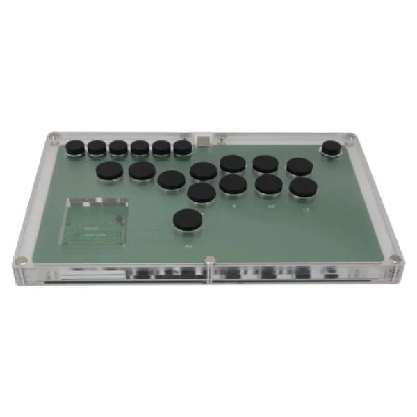 B1-PC-Diy Ultra-Thin All Buttons Hitbox Style Arcade Joystick Game Controller для PS4/PS5/PC/USB Hot-Swap Cherry MX