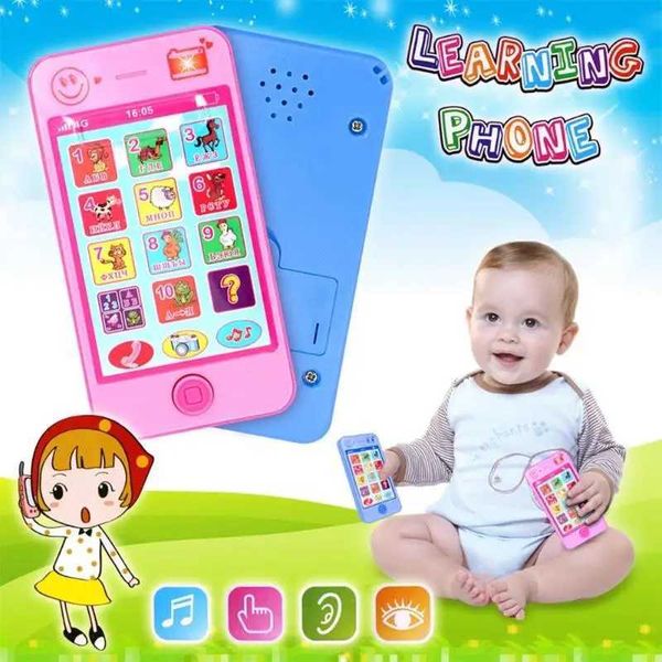 Baby Toy Baby Simulation Telefone celular Toy Russian Childrens Music Machine Educação Infantil Toy Toy Telefone Crianças Aprendendo Presente S2452433