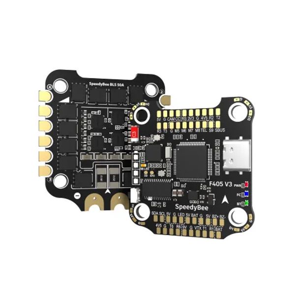 SpeedyBee F405 V3 Controllo di volo BLS 50A 4in1 ESC 30x30 FCESC Flytower 3-6s per HD /analogico VTC FPV Drone