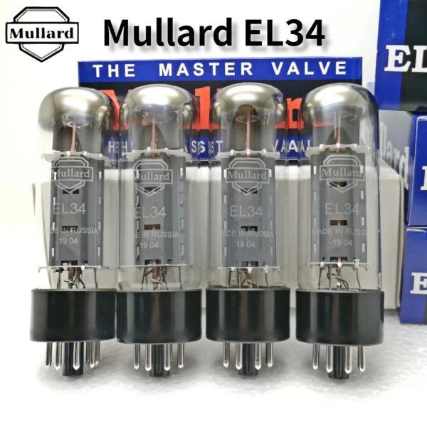 MULLARD EL34 Tubo vuoto La valvola audio Hifi Sostituisce 6CA7 KT77 KT90 5881 6P3P KT66 Kit amplificatore tubo