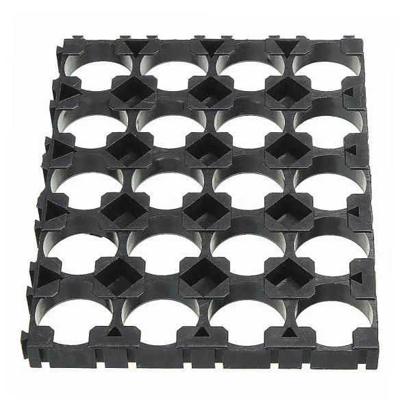 10pcs 4x5 Porta di celle 18650 Batterie a batteria al litio Batterie confezionano la staffa del supporto in plastica per 18650 pacco batteria