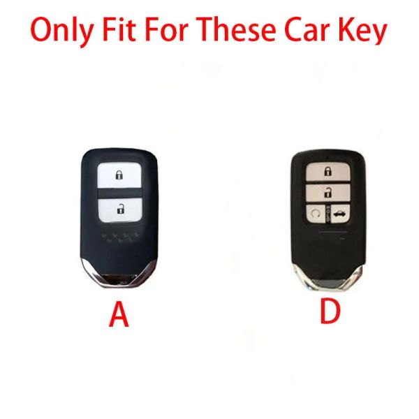 Für Honda CRV CR-V Fit Vezel Civic Jazz Accord BRV BR-V HR-V HRV CITY ODYSSEY XR-V TPU CAR Remote Key Case Cover Keychain Shell Shell