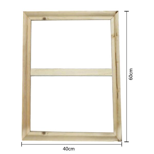 Frame de madeira em branco prático para pintura a óleo de tela Nature Diy Frame Imagem Interior Picture Wood Frame Decoração de casa