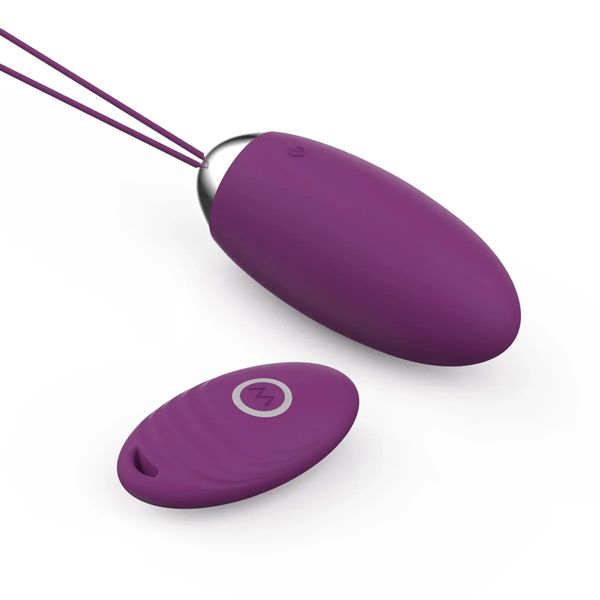 Av vibratore proiettile uovo sesso adulto giocattolo adatto per la stimolazione labiale femmina con controllo impermeabile di ricarica impermeabile 240522