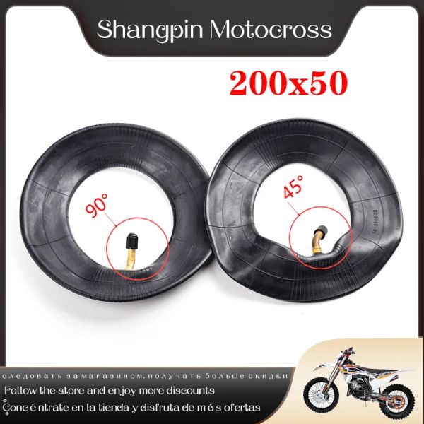 8 polegadas 200x50 Tubo interno 200*50 Câmera Scooter elétrica Parte para Razor E100 E150 E200 Espark Scooters de carrinho Crazy