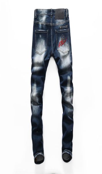 Pink Paradise Classic Fashion Man Jeans Rock Moto Herren Casual Design Ripped Jeans Distressed Skinny Denim Biker Jeans 1574916983630