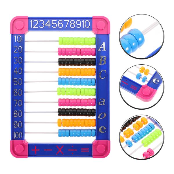 ABACUS EDUCAÇÃO TODOS EDUCACIONAIS CRIL DA TROBOLTE DE TODDLER DE WOODDLER Toys Calcule Math Learning Aprendizando Crianças de Plástico