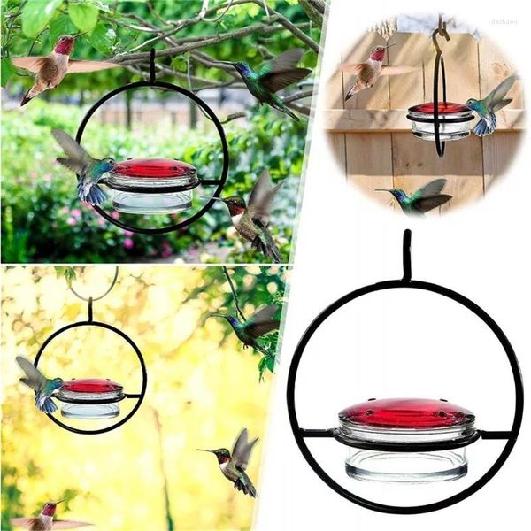 Altre forniture per uccelli vassoio per alimentatore con colibrì con ronzio rosso boclooutdoor attirare uccelli per il giardino esterno cortile cortile