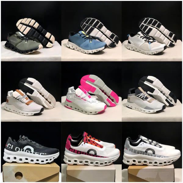 CloudMonster Running Shoes Men Women Cloud Novas Cloud5 Eclipse Cloud X3 X1 Turcurrero Hay Lumos Black Trainer Sneaker Dimensioni 36-45
