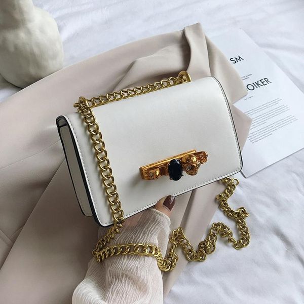 Cross Body Punk Chull Chaul Change Clutch Women Bags 2021 Кристаллическое бриллиант просверлена