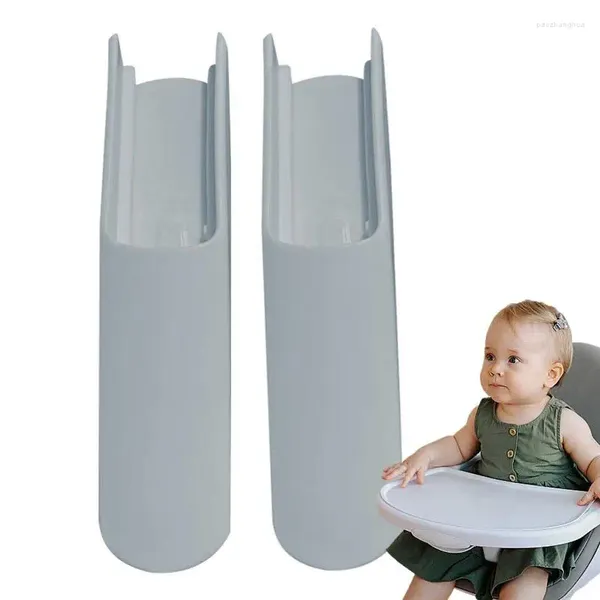 Protetores de cadeira de peças de carrinho Capas de cadeira para pernas Kids Dining Extensão da perna da perna Tampa de pés Anti -Slip Highchair