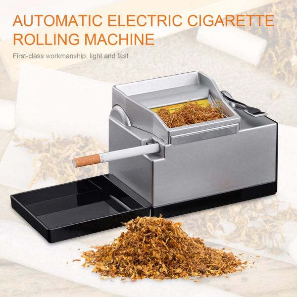 Zigaretteninjektormaschine Trinkrauchrohr Automatische Elektrozigarette Rolling Machine DIY Zigarettenherstellung Werkzeuge