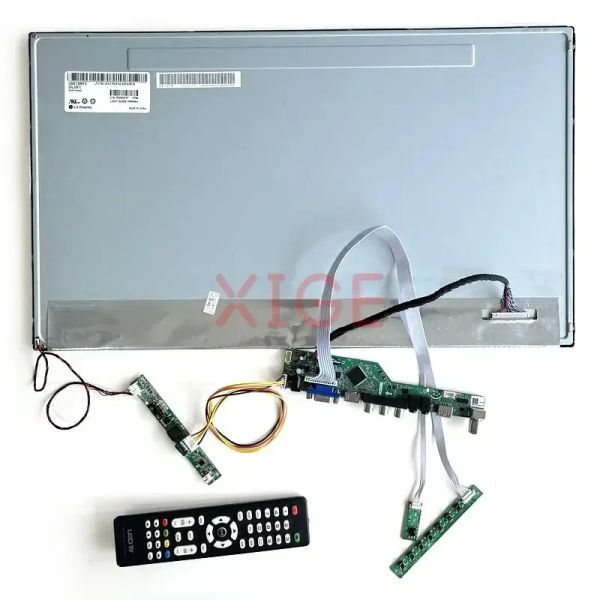 LCD Плата контроллера драйверов FIT M215HGE M215HGJ M215HGK LVDS 30-PIN 21,5 дюйма KIT VGA+HDMI+AV+USB 1920*1080 Аналоговый монитор сигнала телевизора